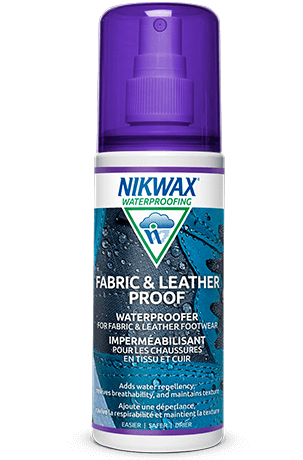 Nikwax Fabric & Leather Proof waterproofing spray